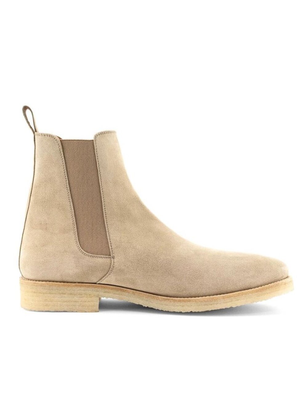 ORO Men's The Alicante Crepe Chelsea Boots Size 12